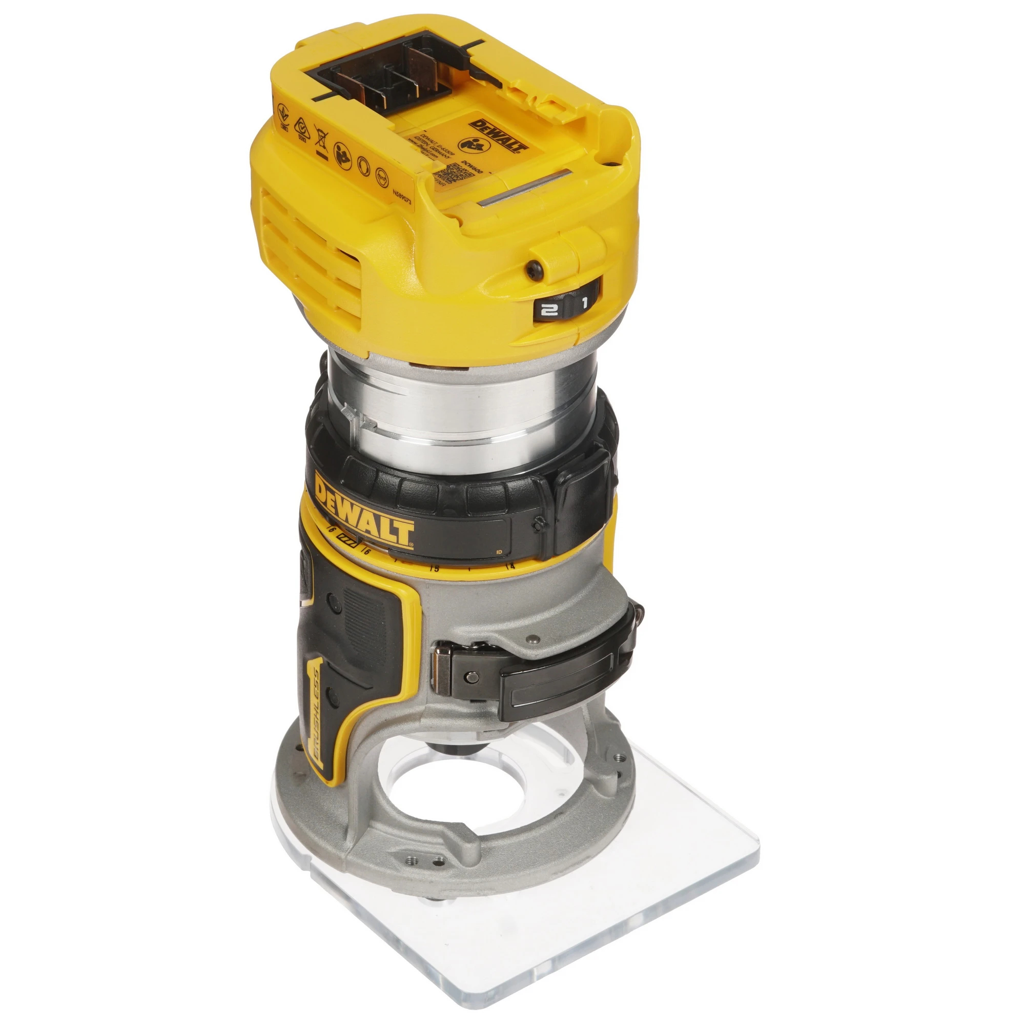Фрезер аккумуляторный DeWalt DCW600N (без акк, без з/у)