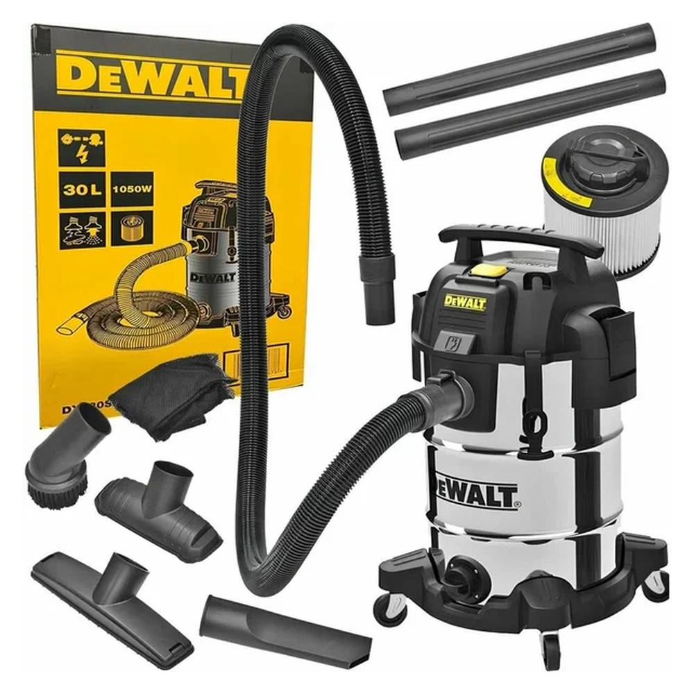 Пылесос строительный  DeWalt DXV23PLPTA