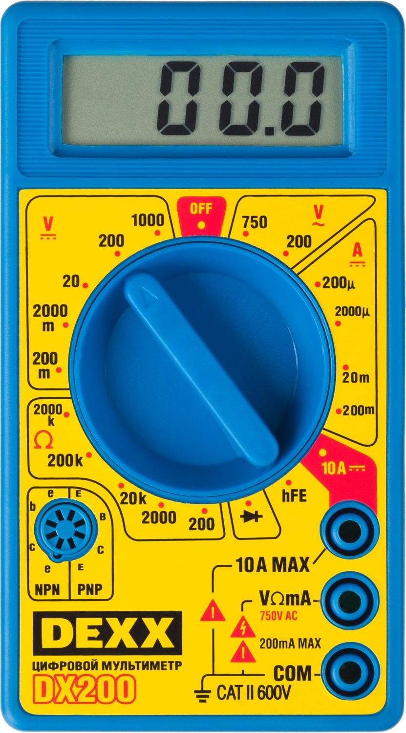 DEXX DX200 Цифровой мультиметр (45300)