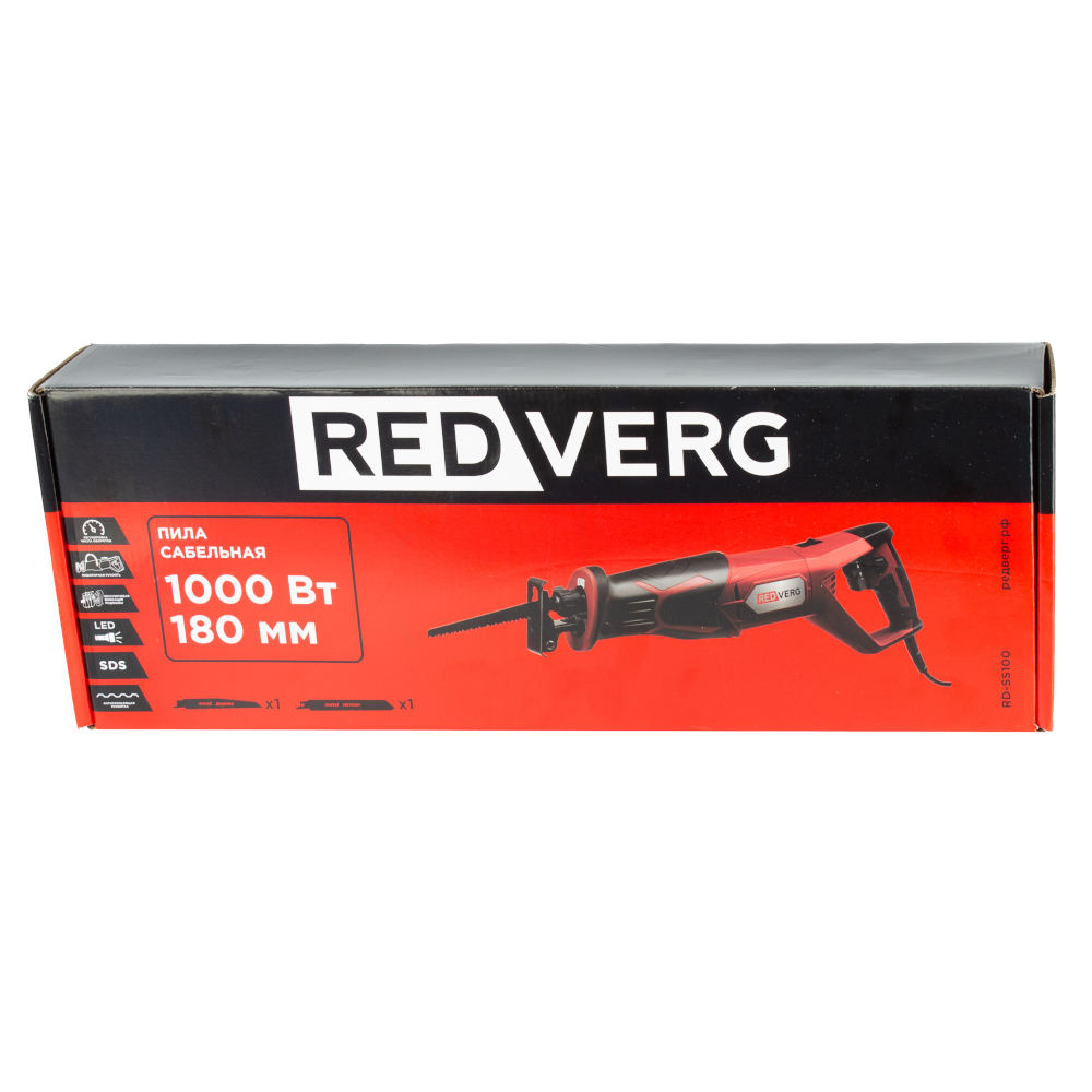 Пила сабельная REDVERG RD-SS100