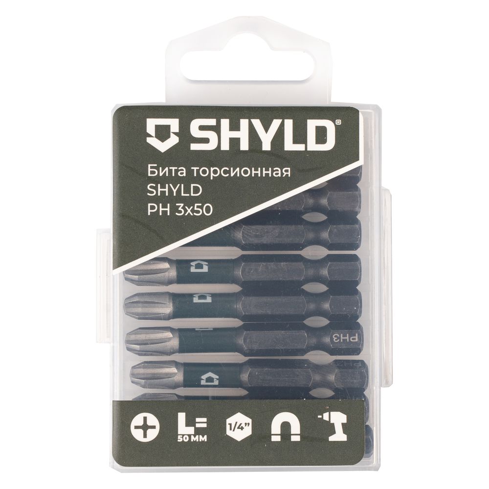 Бита SHYLD торсионная PH3х50 (10шт.)(10340)