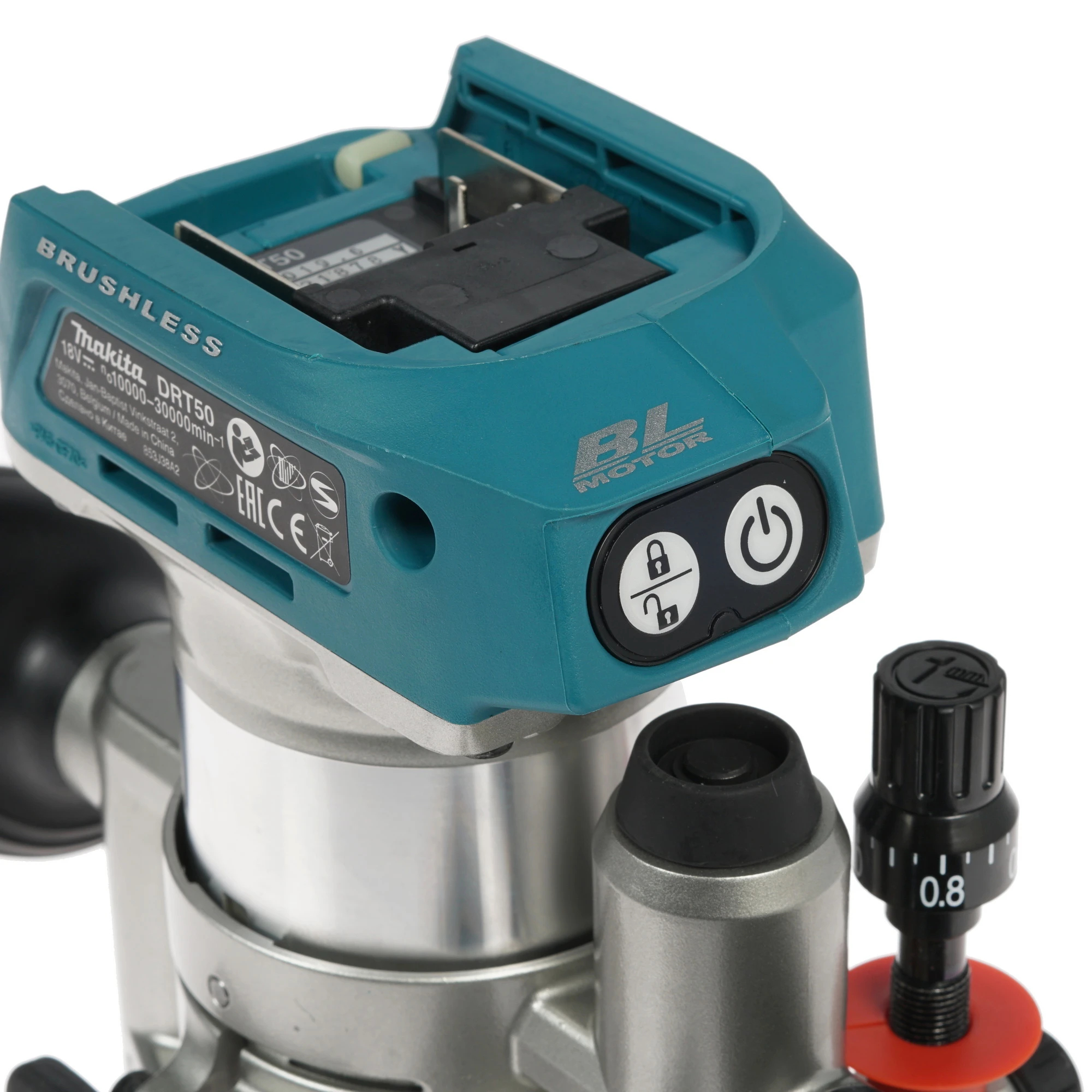 Фрезер аккумуляторный Makita DRT50ZJX2 (без акк, без з/у)