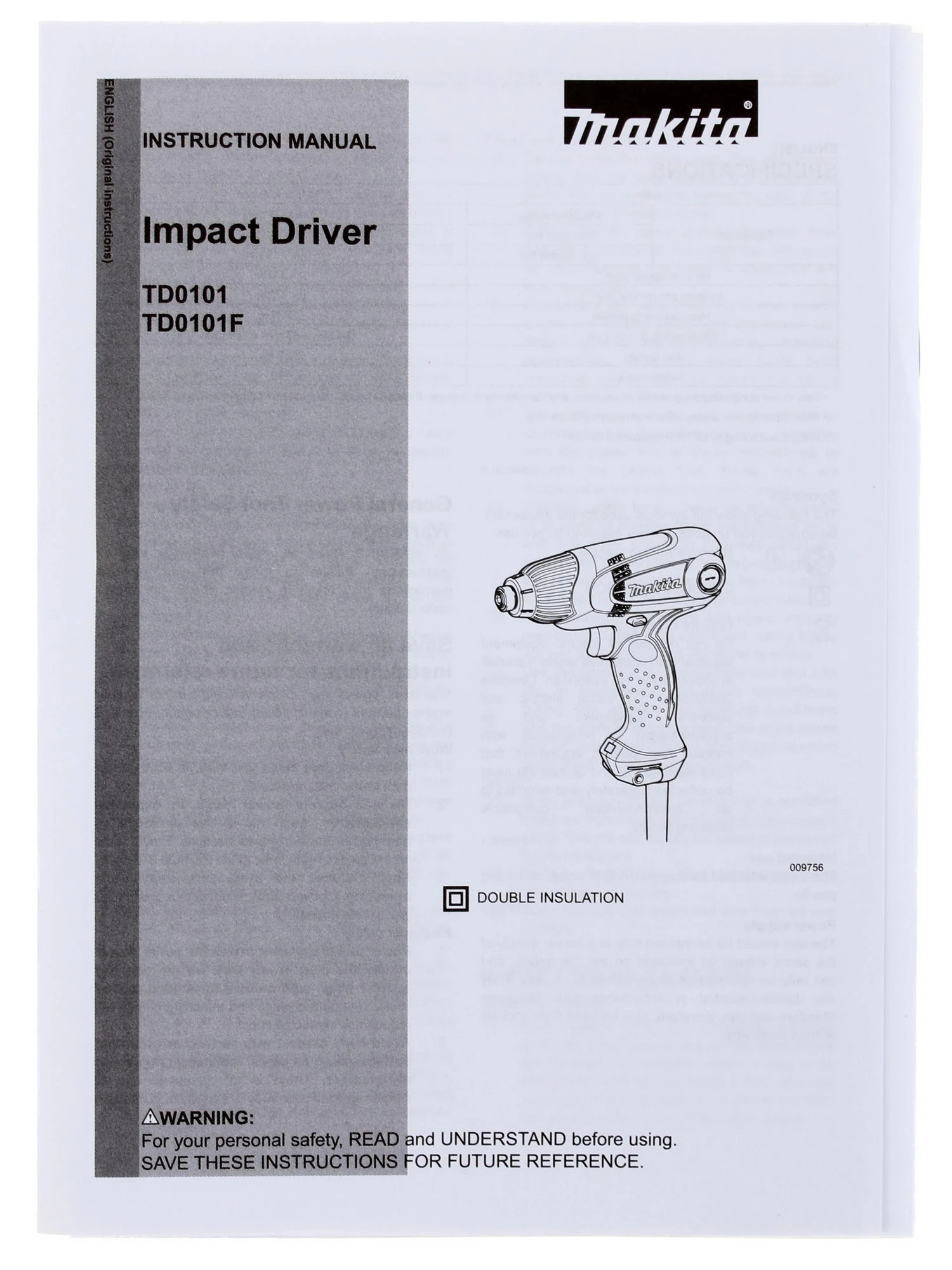 Шуруповерт электрический Makita TD0101