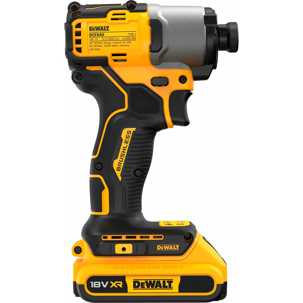 Шуруповерт аккумуляторный импульсный DeWalt CF840E1T