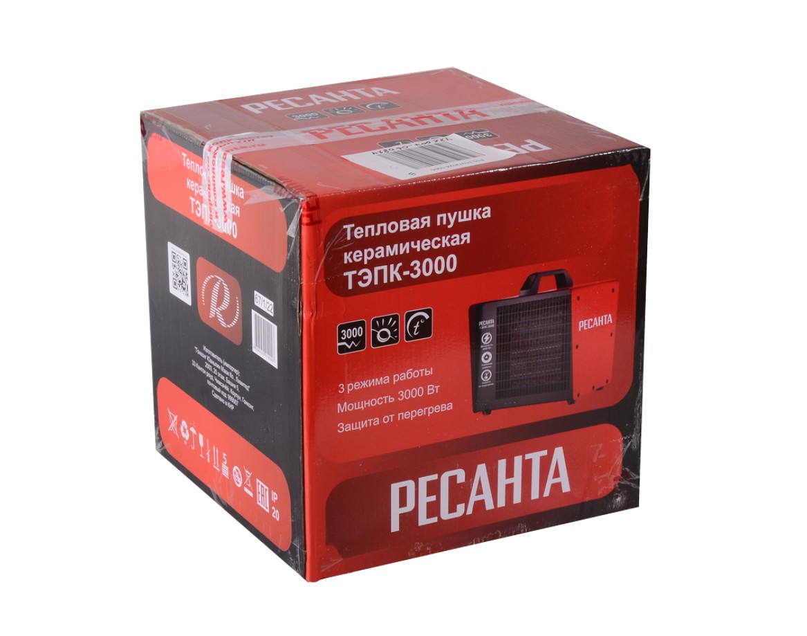 Воздухонагреватель электрический Ресанта ТЭПК-3000