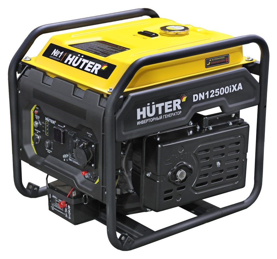 Инверторный генератор Huter DN12500iXA (электростартер)