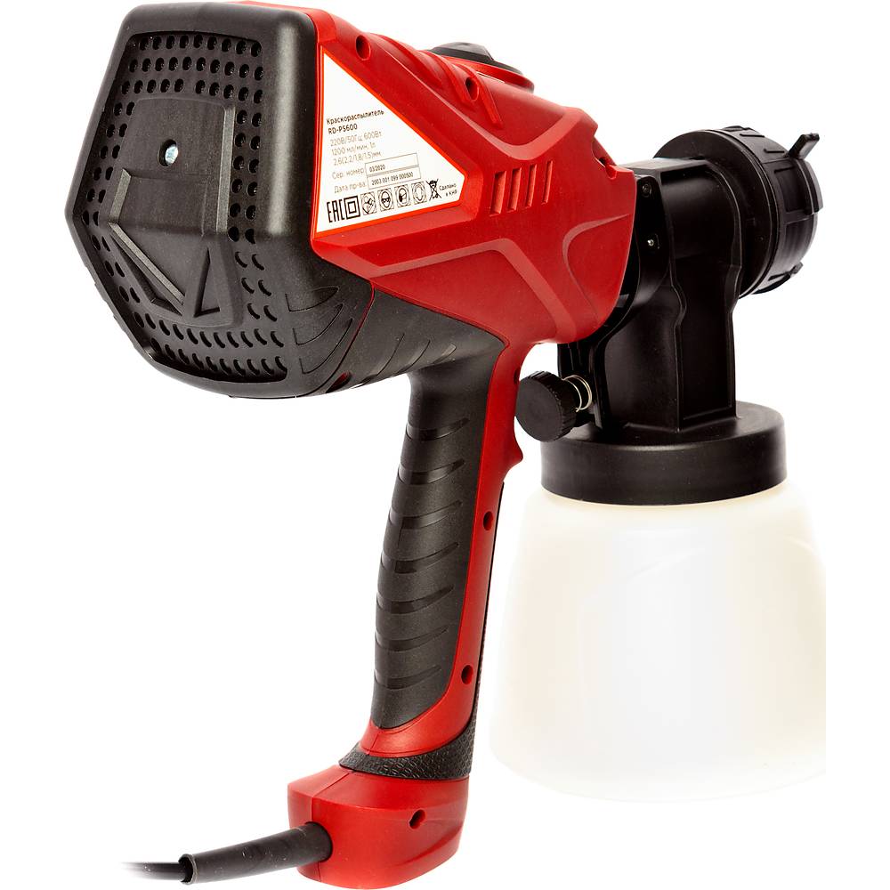 Краскораспылитель электрический REDVERG RD-PS600