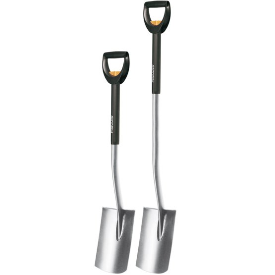 Лопата FISKARS телескопическая с закругленным лезвием SmartFit