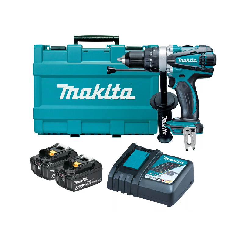 Шуруповерт аккумуляторный Makita DHP458RFE