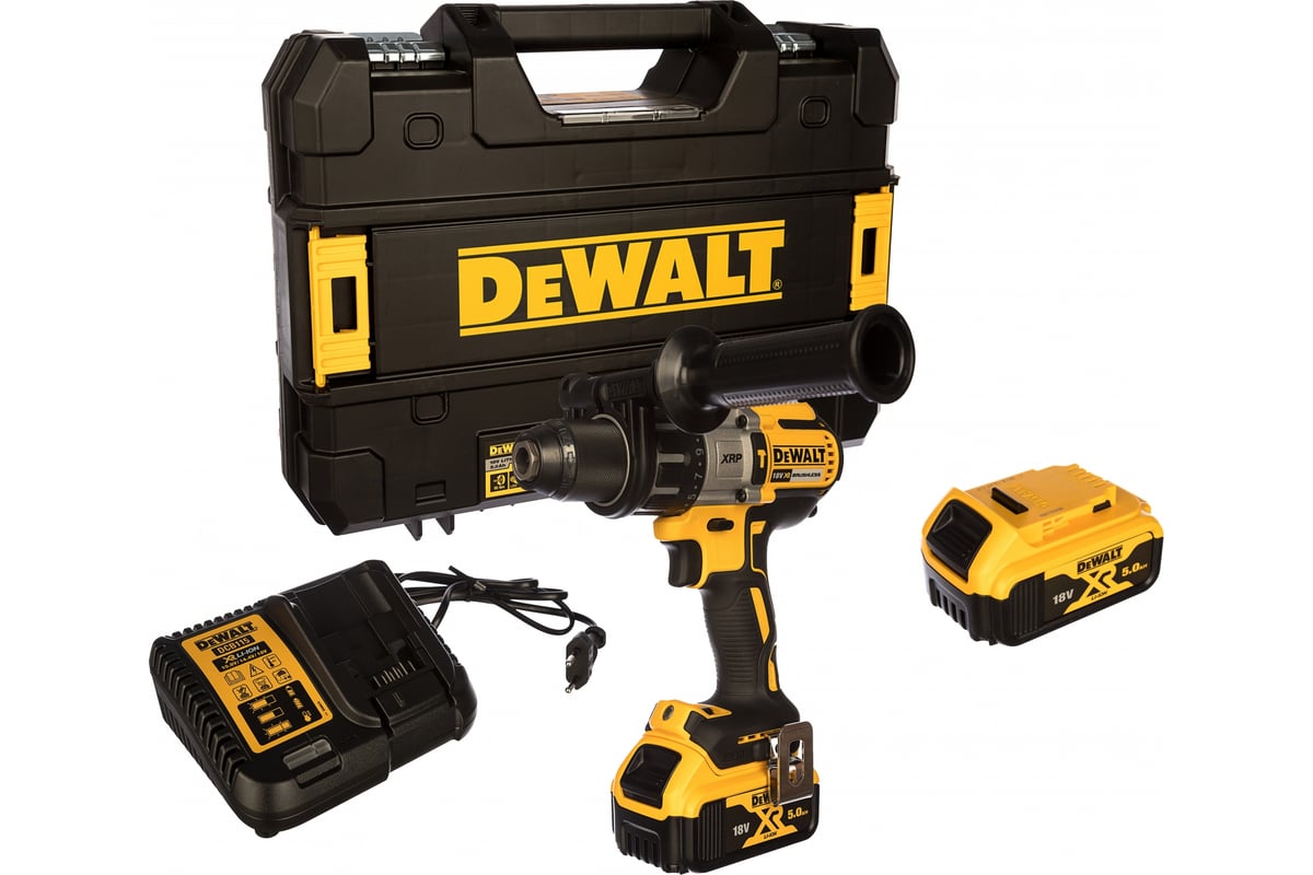 Шуруповерт аккумуляторный DeWalt DCD996P2 (2х5ач)
