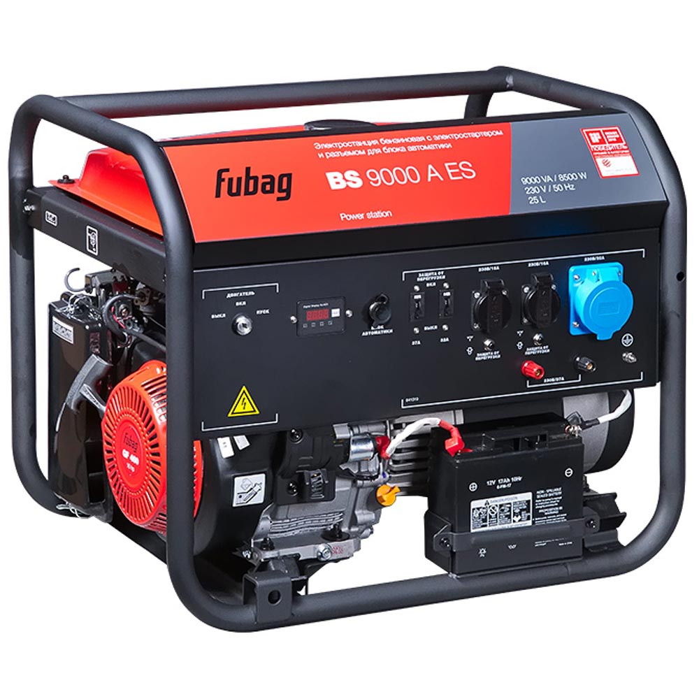 Генератор бензиновый Fubag BS 9000 A ES