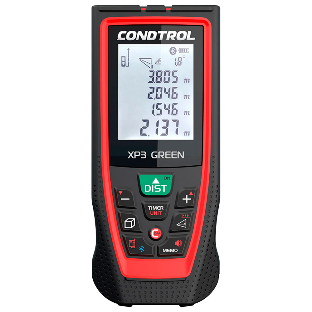 Измеритель длины лазерный CONDTROL XP3  Green, 120 m