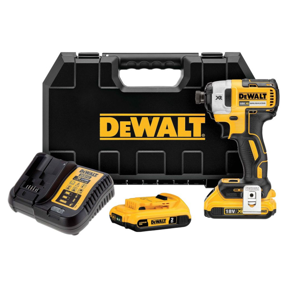 Шуруповерт аккумуляторный импульсный DeWalt DCF887D2