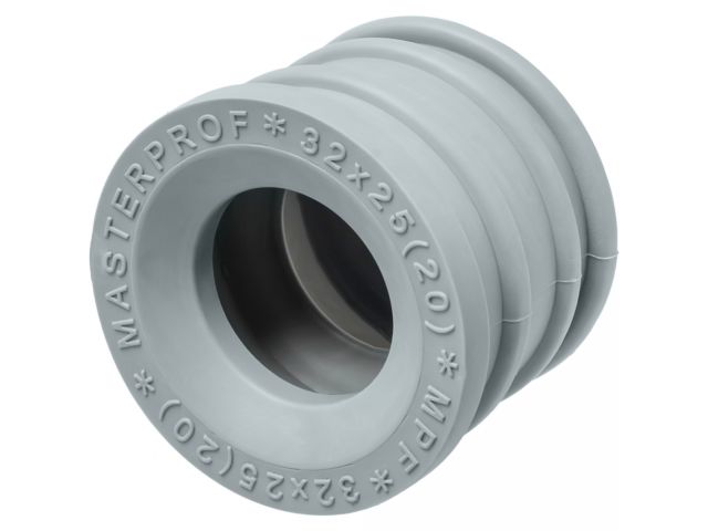 Манжета D32х25 серая (ИС.131766) (MASTERPROF)