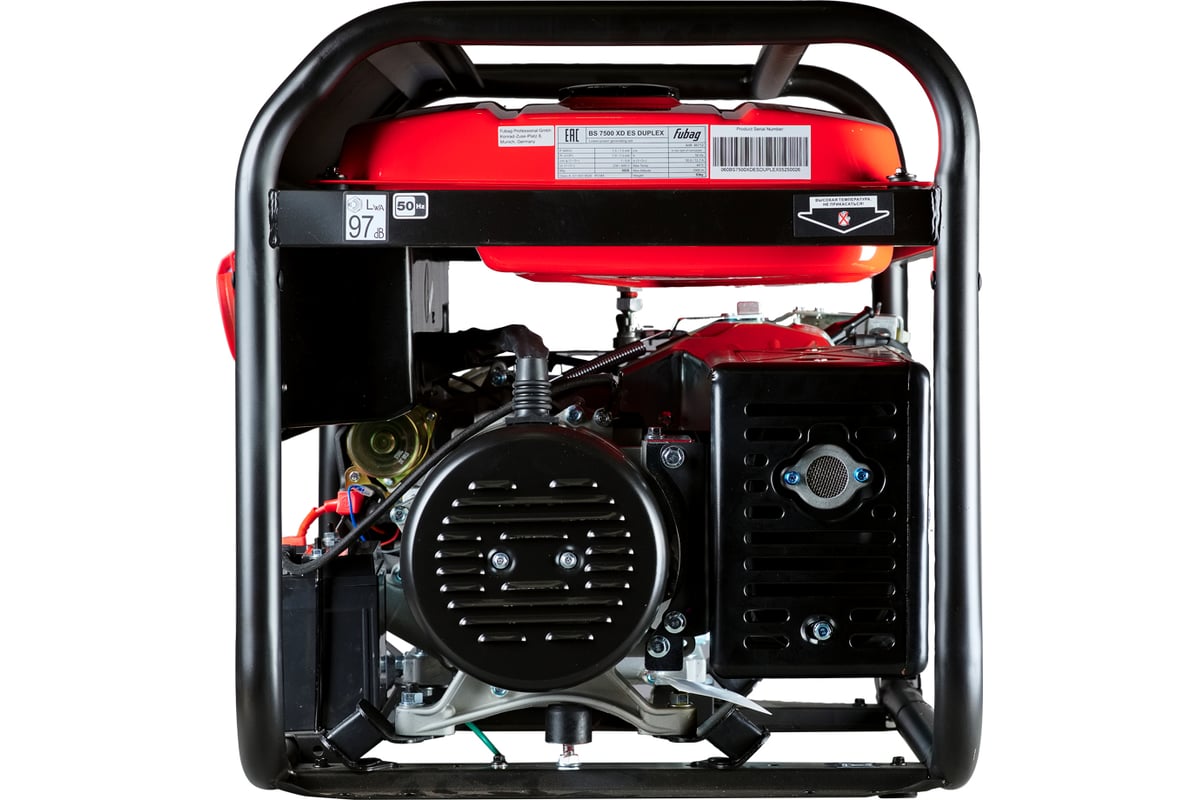 Генератор бензиновый FUBAG BS 7500 XD ES Duplex