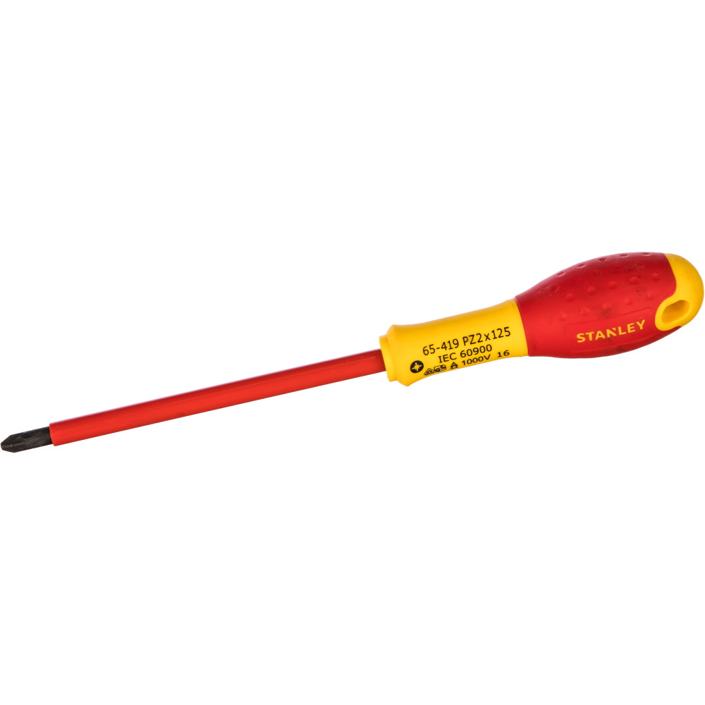 Отвертка электрика  Stanley "Фэтмакс/FATMAX" PZ2*125мм 0-65-419