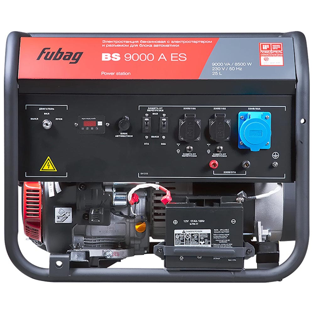 Генератор бензиновый Fubag BS 9000 A ES