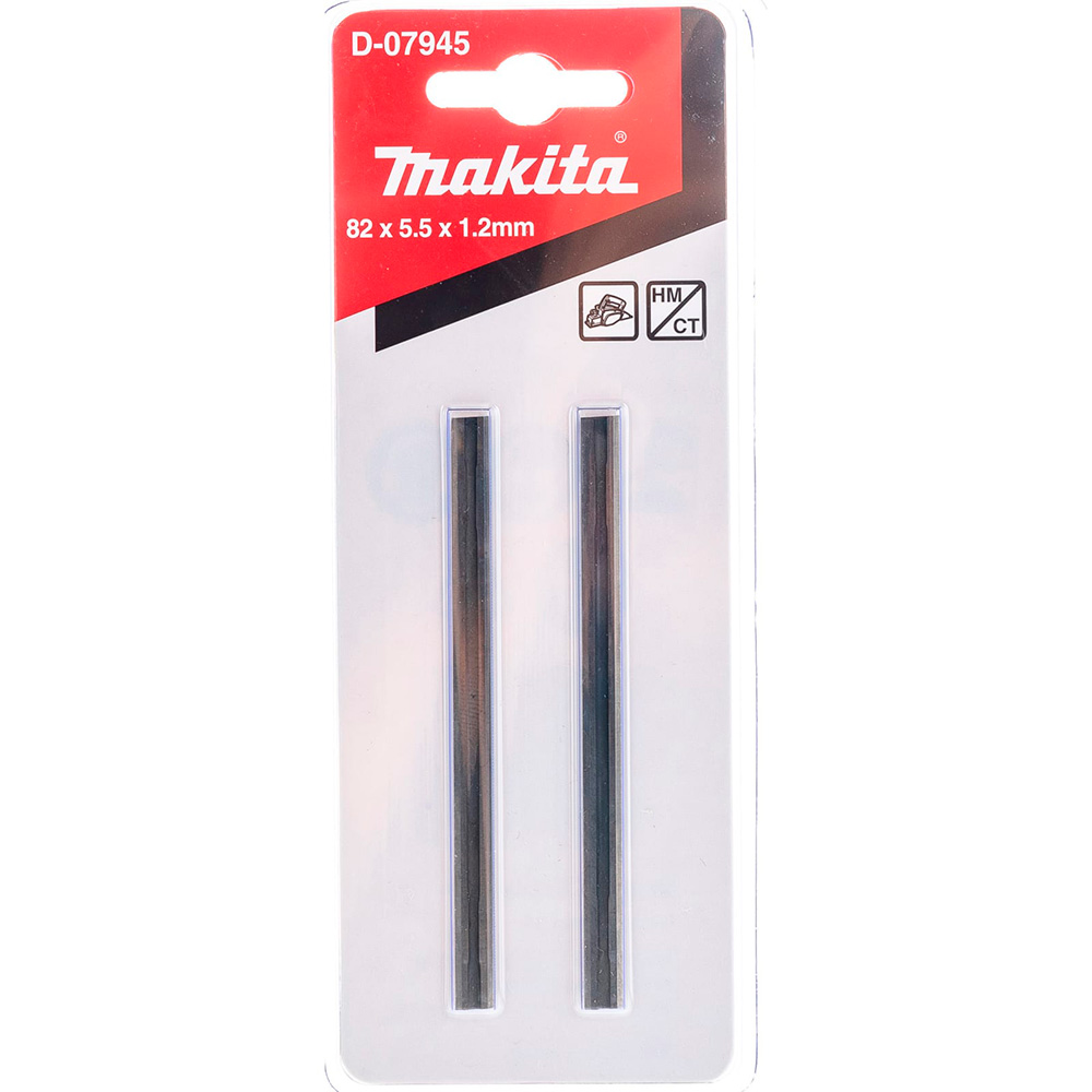 Рубанок Makita KP0800X1 + набор ножей Makita D-07945