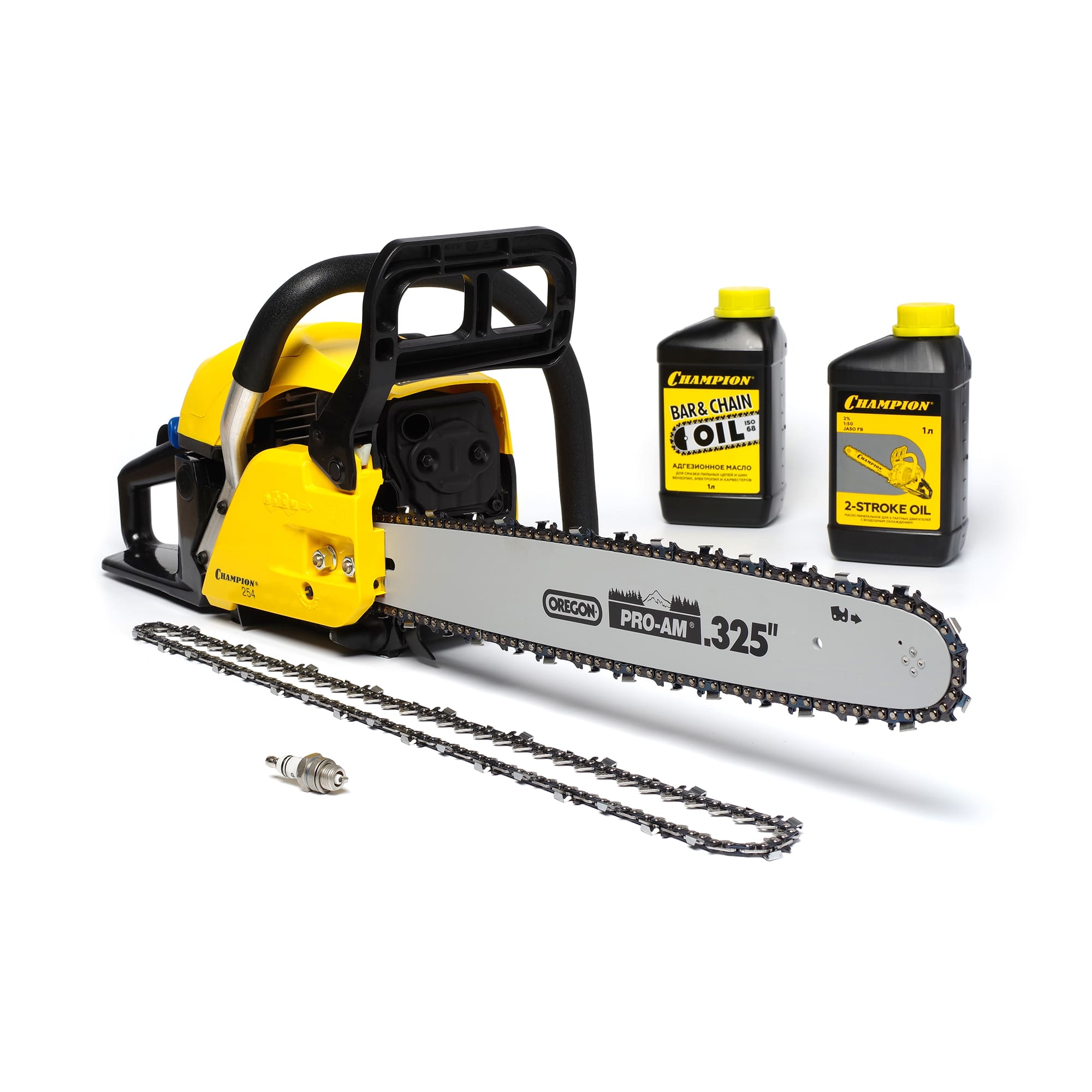 Бензиновая цепная пила CHAMPION 254-18"