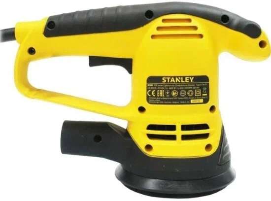 Машина плоско-шлифовальная эксцентриковая Stanley SRS480