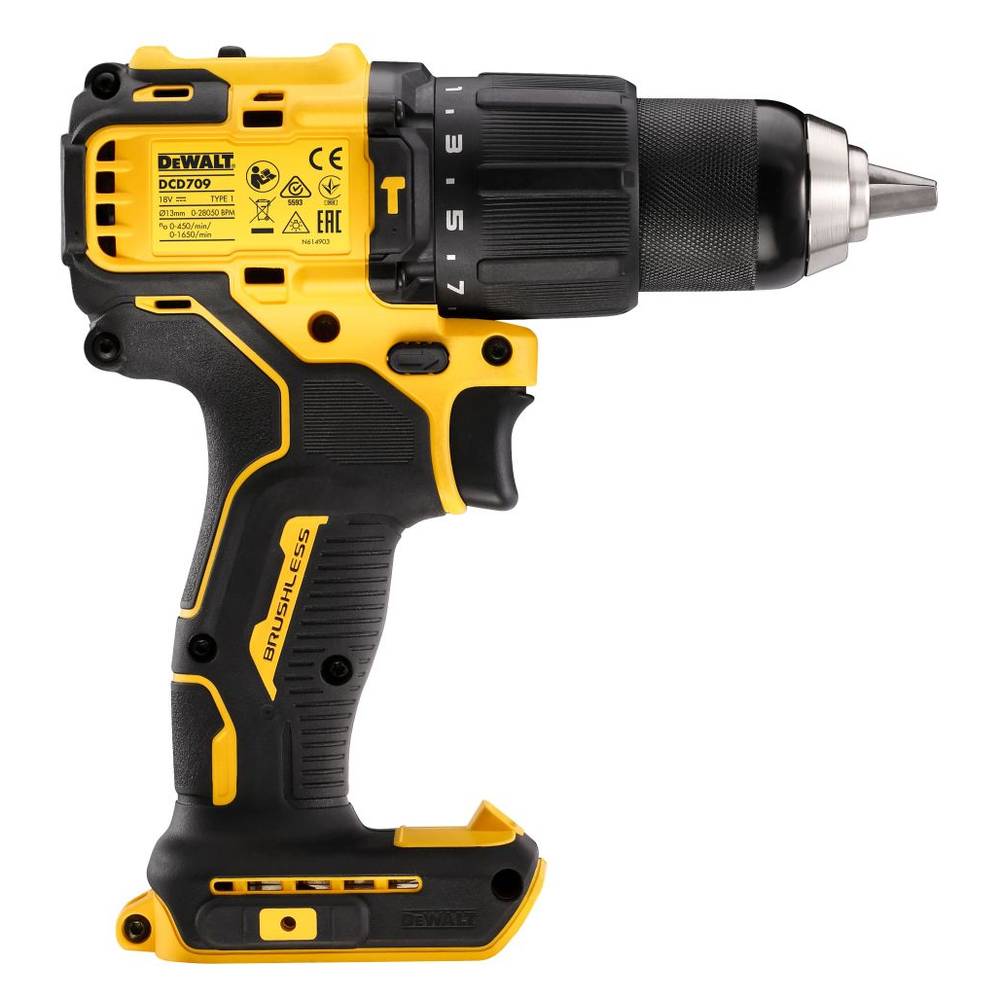 Шуруповерт аккумуляторный DeWalt DCD709P2T