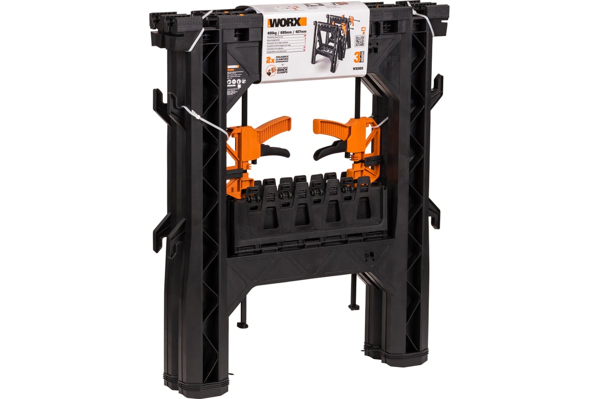 Портативные универсальные козлы WORX WX065, коробка