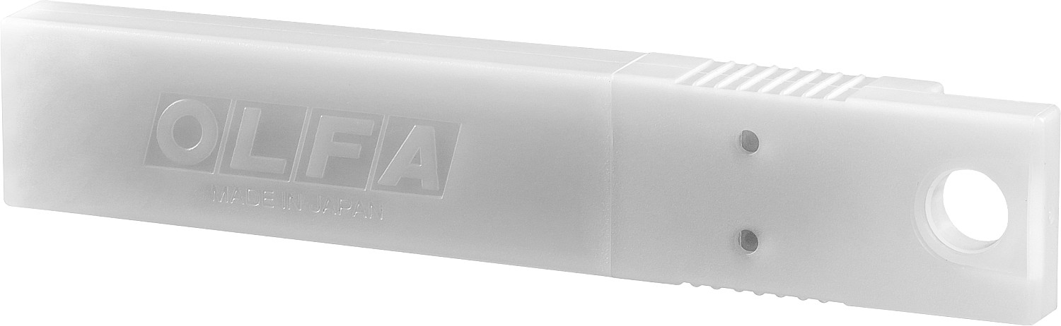 OLFA 18 мм, 3 шт, в пластиковом кейсе + блистер, серрейторные лезвия (OL-LWB-3B)