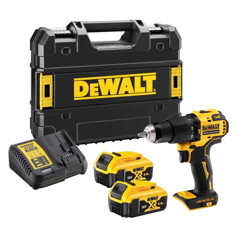 Шуруповерт аккумуляторный DeWalt DCD709P2T