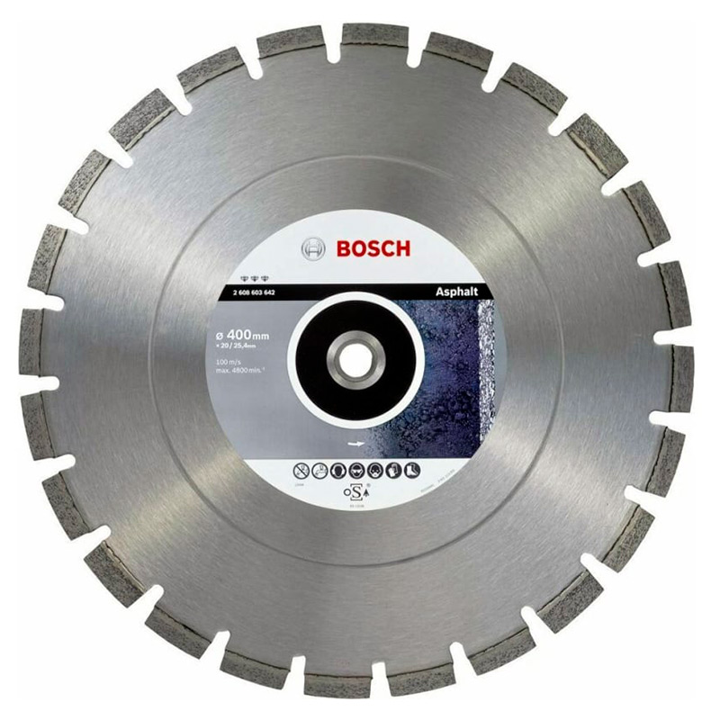 Круг алмазный Bosch Ф400х25,4/20 Bf Asphalt (642)