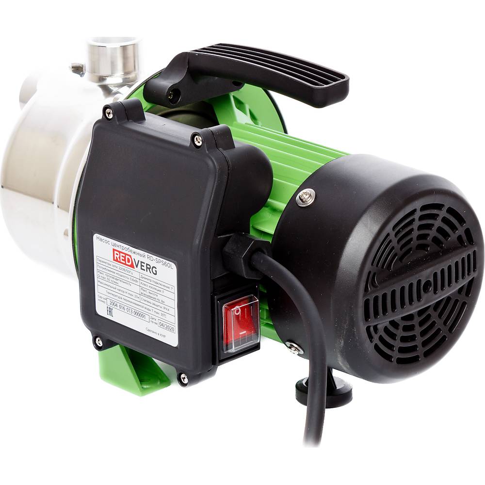 Насос центробежный самовсасывающий REDVERG RD-SPS60L