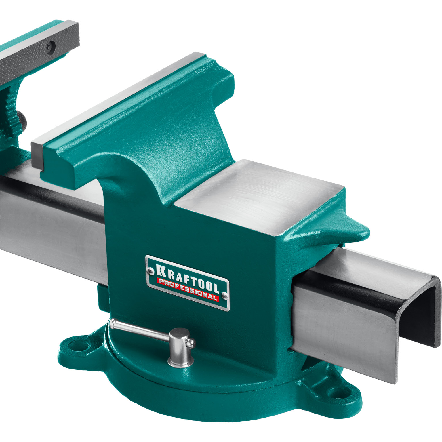KRAFTOOL STEEL, 150 мм, стальные слесарные тиски (32701-150)
