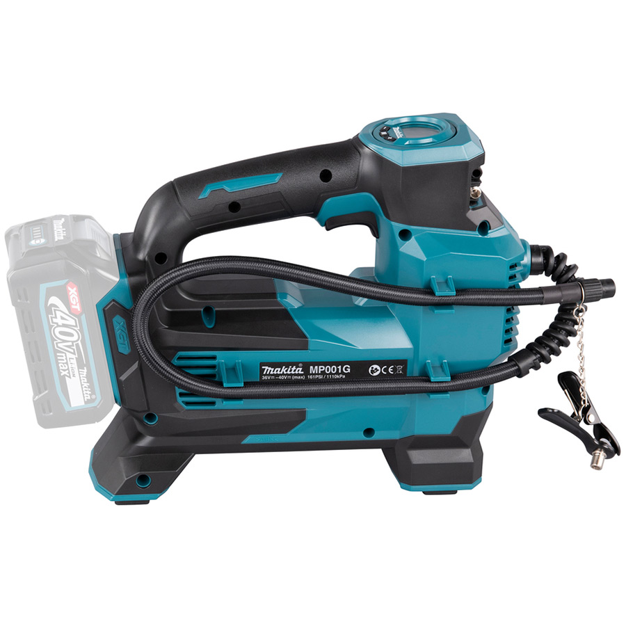 Компрессор автомобильный аккумуляторный Makita MP001GZ