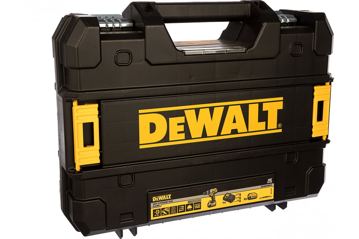 Шуруповерт аккумуляторный DeWalt DCD996P2 (2х5ач)