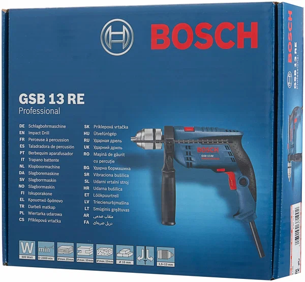 Дрель Bosch GSB 13 RE (БЗП)