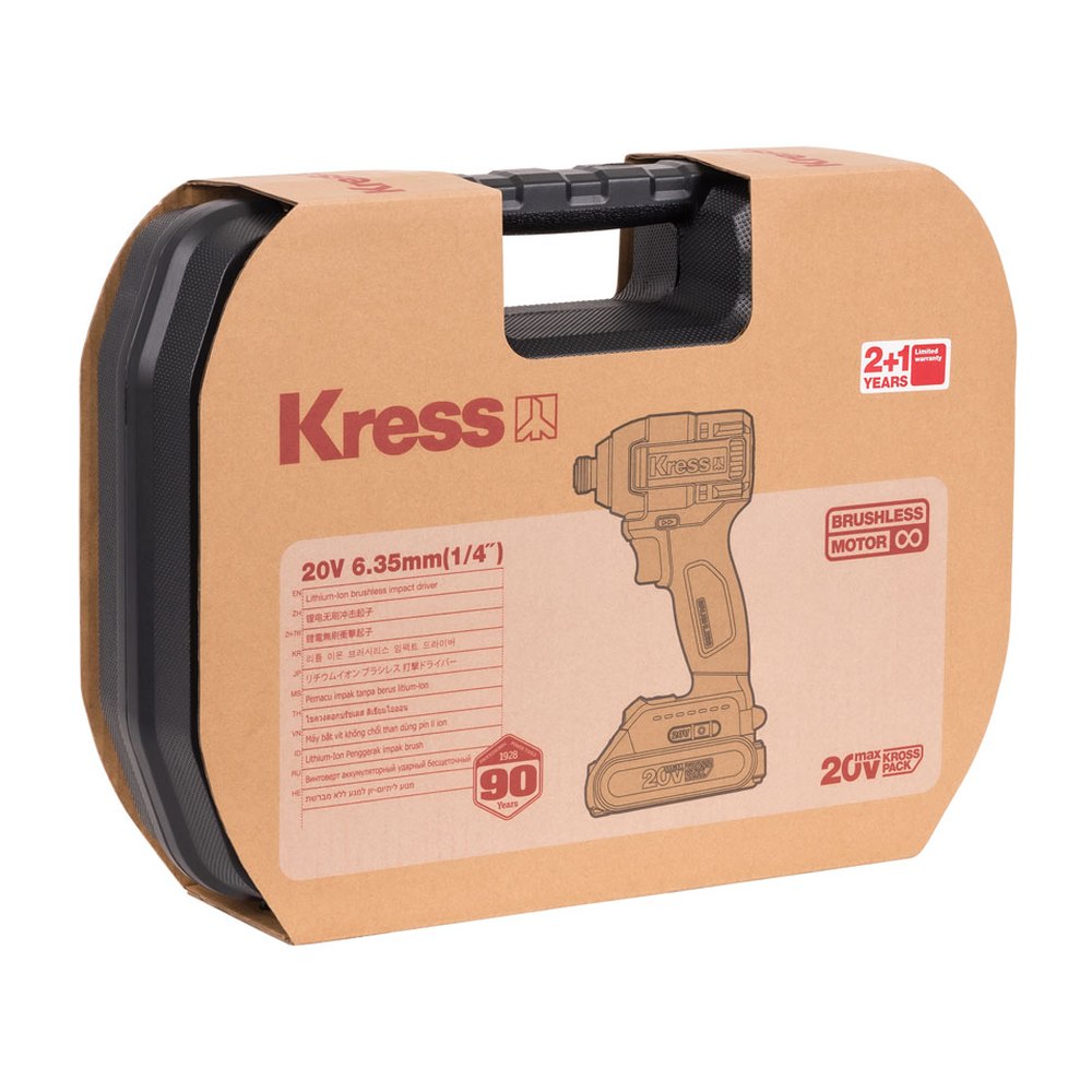 Шуруповерт аккумуляторный KRESS KU280.3