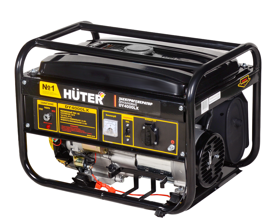 Портативный бензогенератор Huter DY4000LX