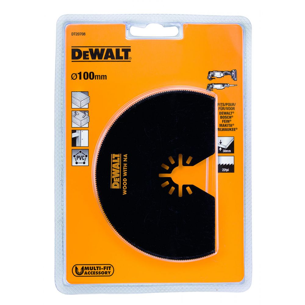Насадка для МФИ DeWalt по дереву DT20708