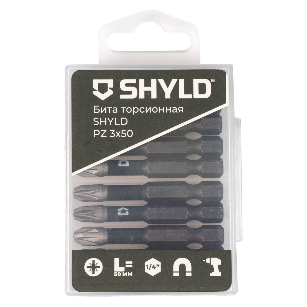 Бита SHYLD торсионная PZ3х50 (10шт.)(10370)