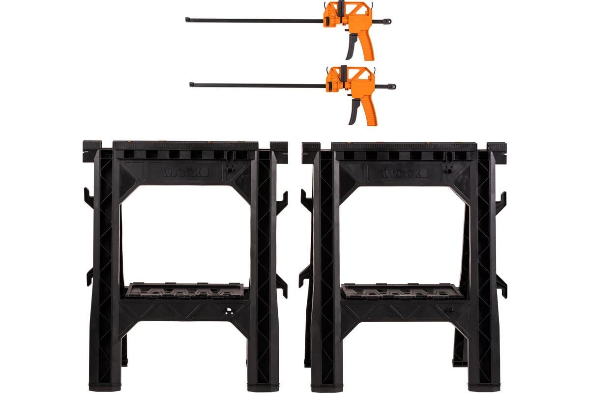 Портативные универсальные козлы WORX WX065, коробка