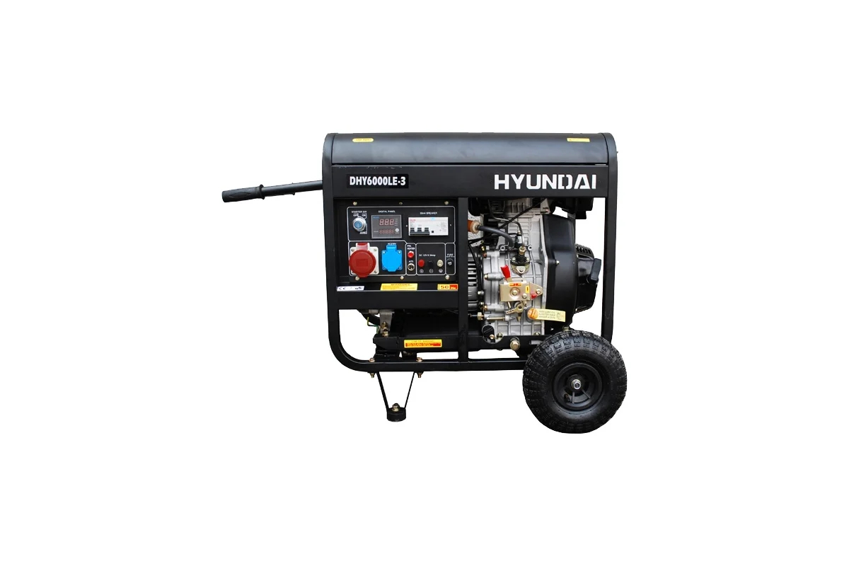 Генератор дизельный HYUNDAI DHY 6000LE-3