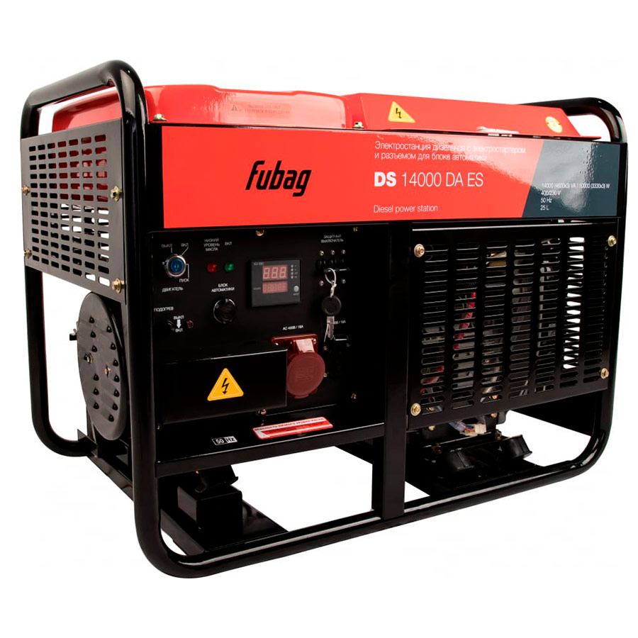 Генератор дизельный FUBAG DS 14000 DA ES