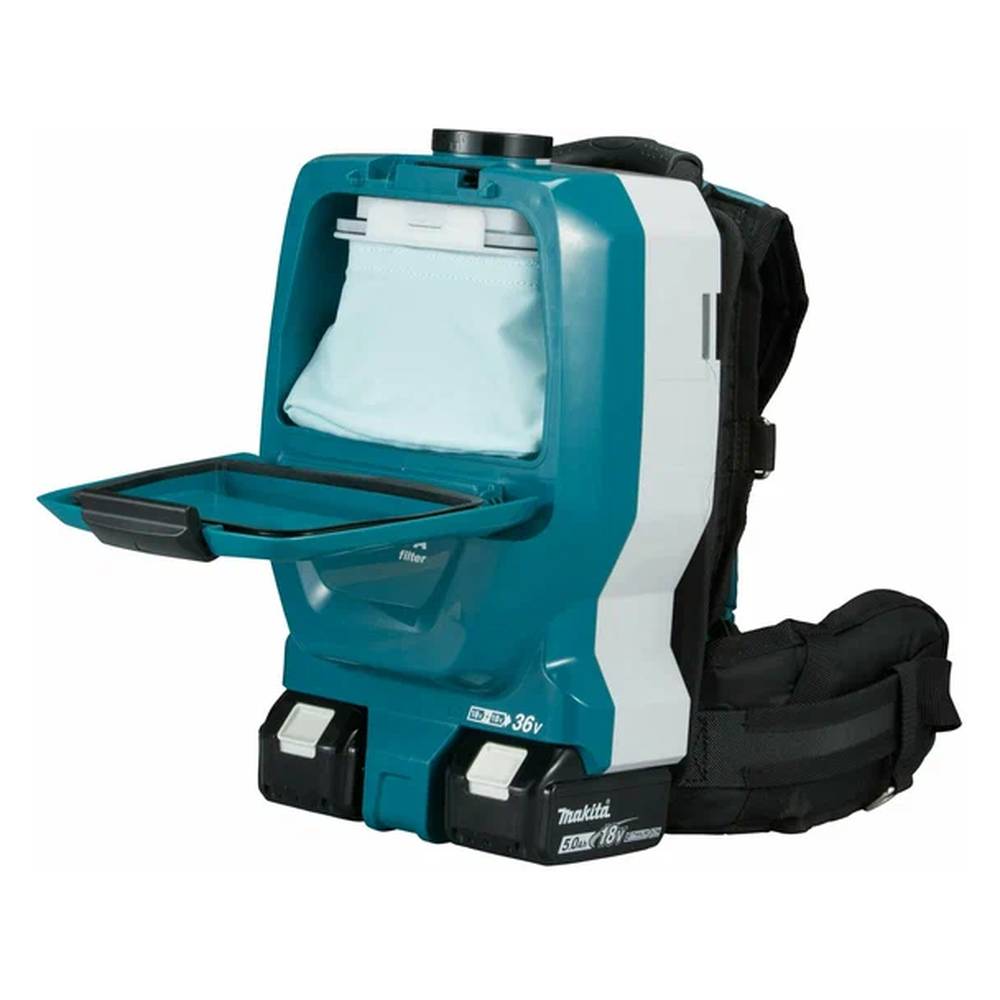 Пылесос аккумуляторный ранцевый Makita DVC265ZXU (б/акк,б/зу)