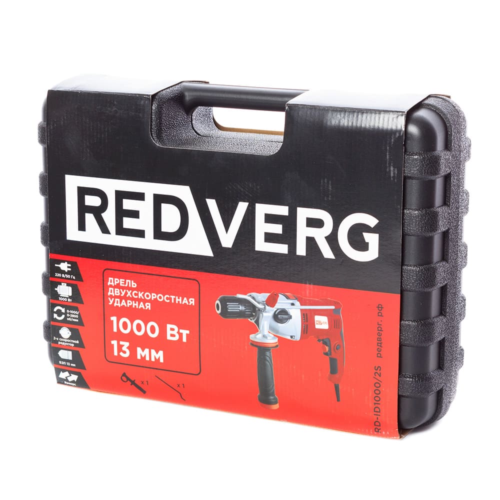 Дрель REDVERG RD-ID1000/2S ударная