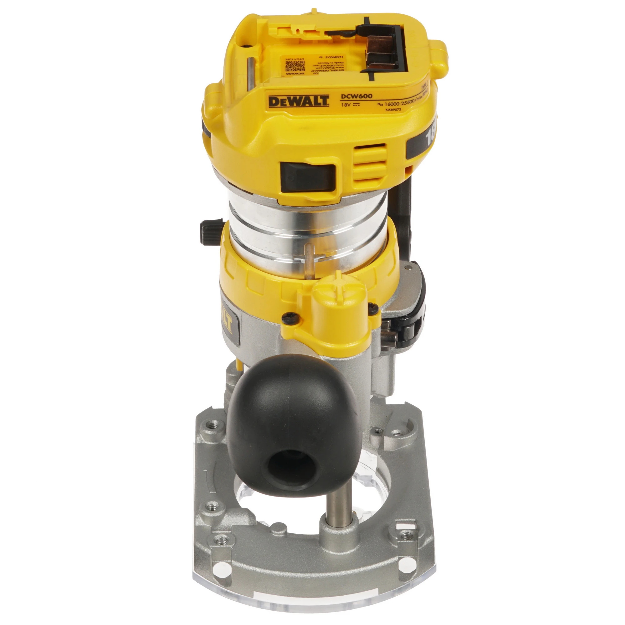 Фрезер аккумуляторный DeWalt DCW604N (без акк, без з/у)