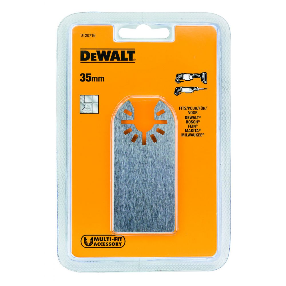 Насадка для МФИ DeWALT гибкий шпатель DT20716