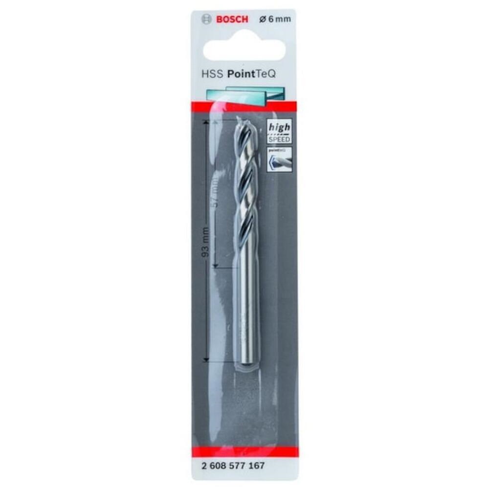 Сверло спиральное Bosch PointTec 6.0mm (167)