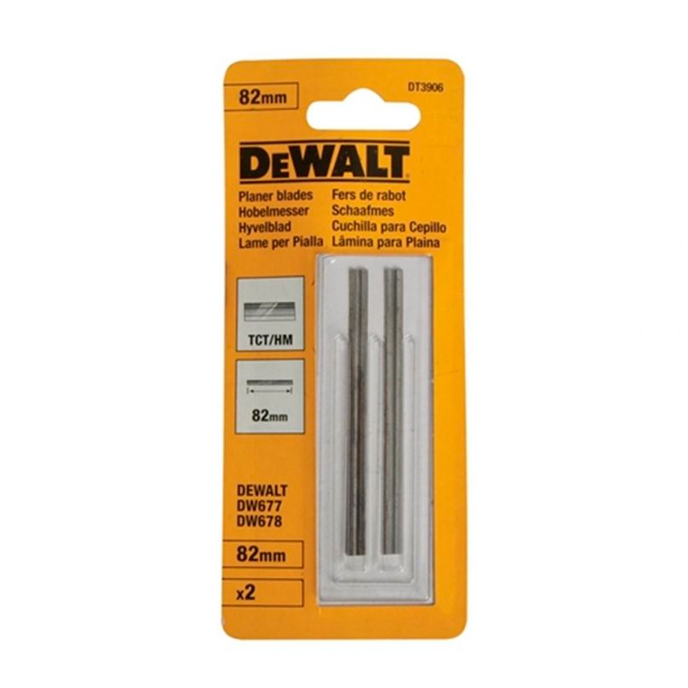 Ножи для рубанка DeWalt 82мм (пара) DT3906