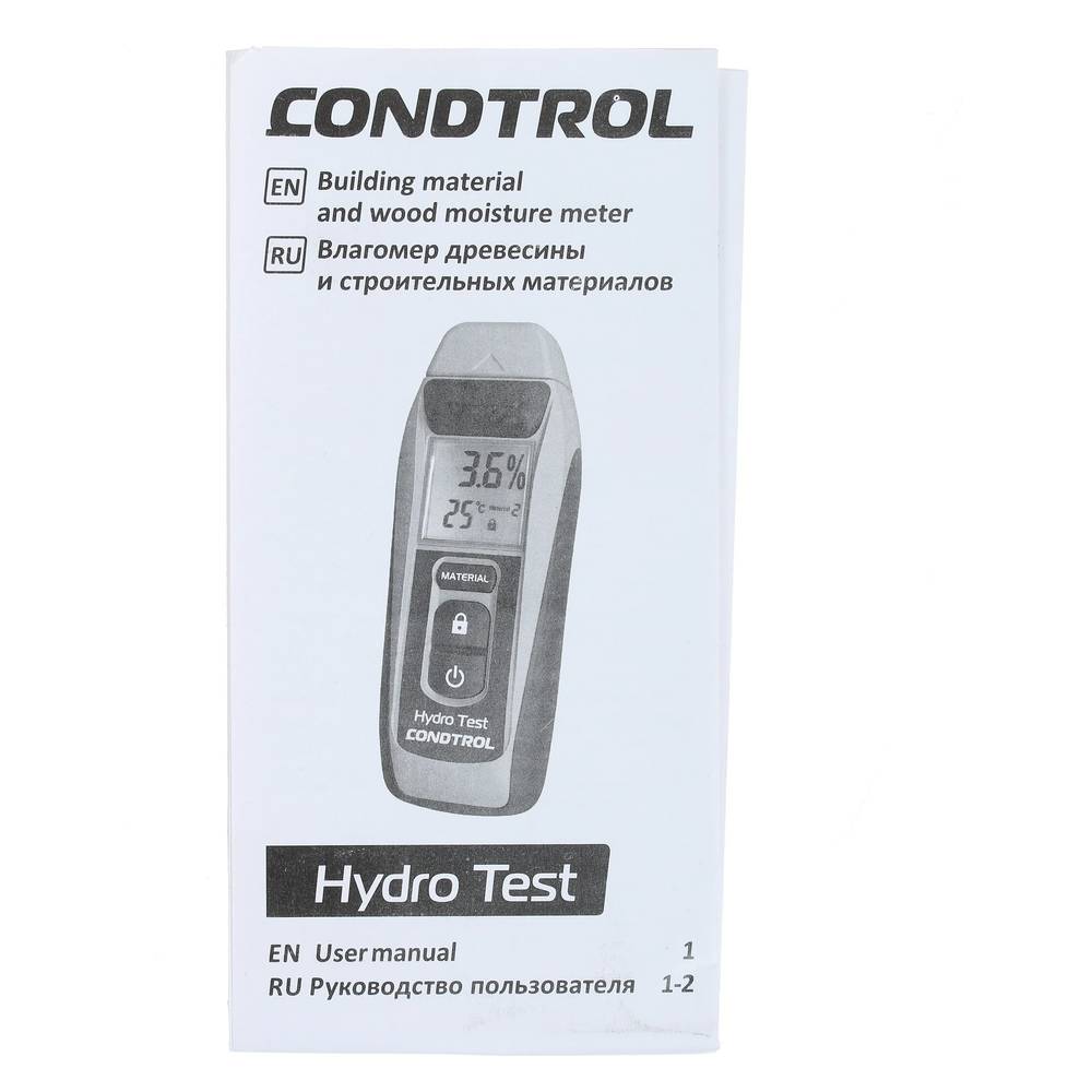 Влагомер древесины и строительных материалов CONDTROL Hydro-Test