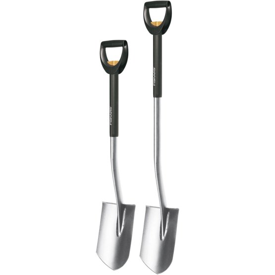 Лопата FISKARS телескопическая штыковая SmartFit