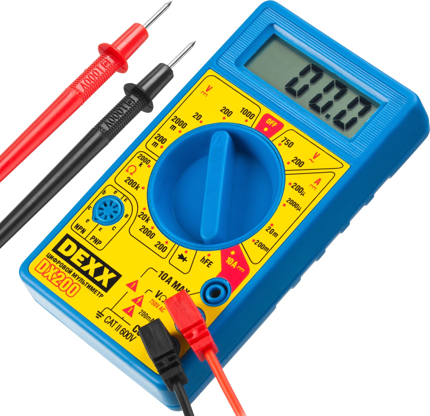 DEXX DX200 Цифровой мультиметр (45300)